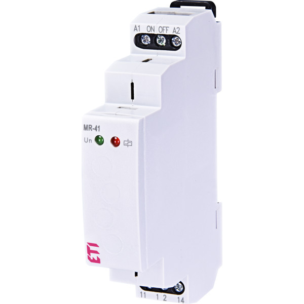 Імпульсне реле з функцією пам'ять ETI 002470007 MR-41 UNI 12-240V AC/DC (1x16A AC1)