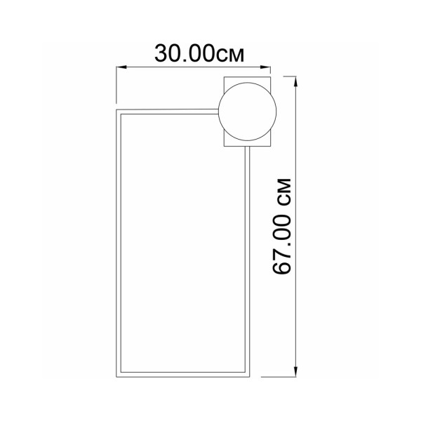 Бра, настінний світильник Imperium Light 207167.05.01 Wien - фото №2