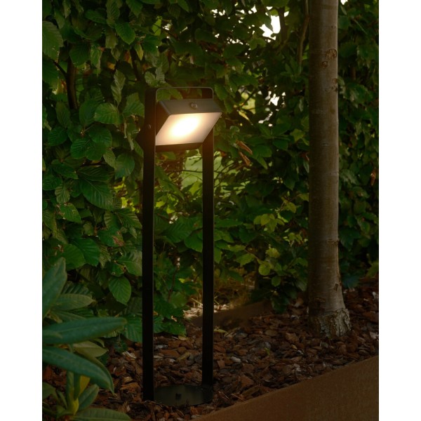 Вуличний світильник на сонячній батареї Nordlux 2518268003 Saulio LED 1x4.5W 3000K 370Lm IP44 чорний - фото №2