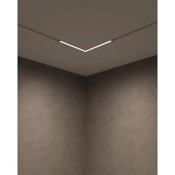 Магнітний трековий світильник кутовий Oledim 7771631 OL90A 16W 3000K/4000K/6000K 75Lm IP20 білий - фото №1