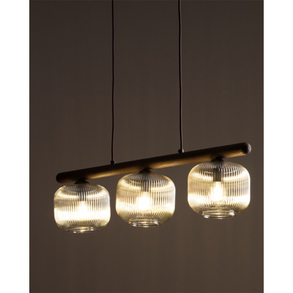 Подвесной светильник, люстра TK Lighting 11069 Salvia E14 3x10W IP20 коричневый - фото №1