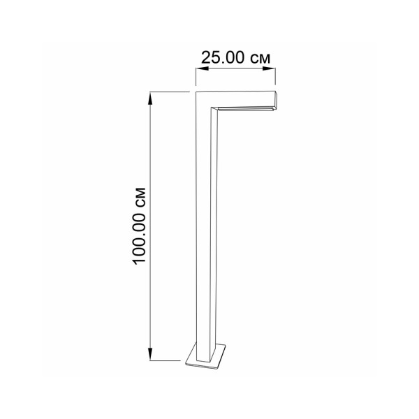Вуличний світильник Imperium light 3781100.05.92 Brooklyn - фото №1