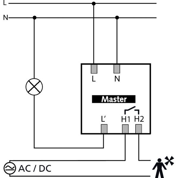 Датчик присутності Theben the Ronda S360-101 AP WH 2-ох канальний - фото №4