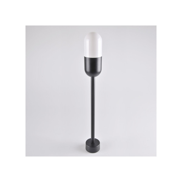 Вуличний світильник Goldlux 314161 Horten E27 1x10W IP44 GR - фото №1