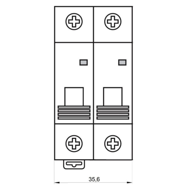 Автоматичний вимикач Schrack AM617610 6кА 10А 1P+N C - фото №7