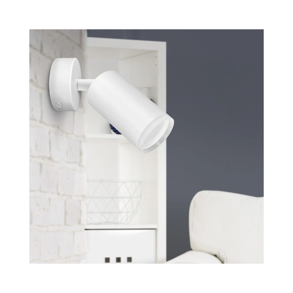 Светильник поворотный, спот Goldlux 327741 London GU10 1x10W IP20 Белый - фото №1