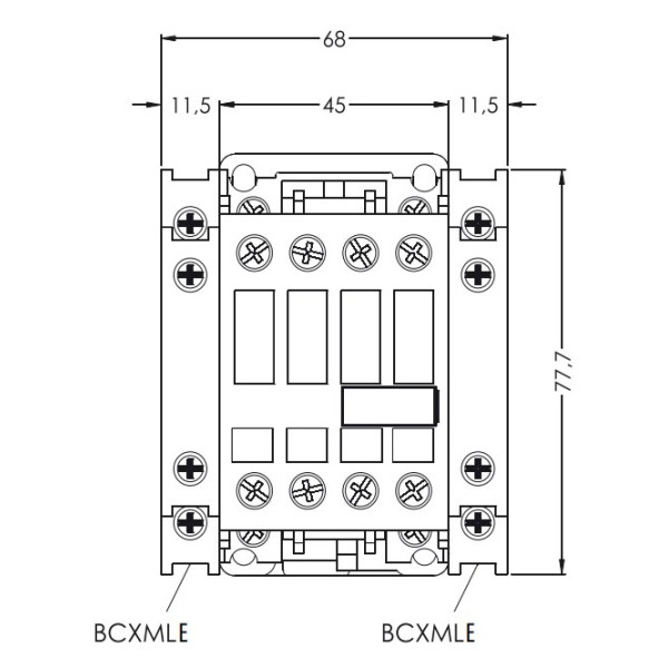 Контактор ETI 004645200 CEM 25.00 24V DC - фото №2