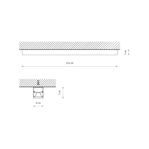 Потолочный светильник Nowodvorski 10213 CL Office Pro LED 1x40W 3000K 4540Lm IP20 черный - фото №3