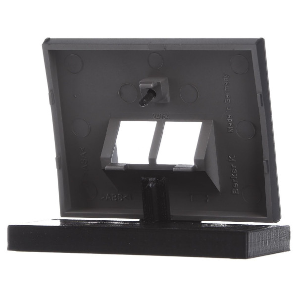 Накладка для розетки UAE антрацит Berker K.1 - фото №4