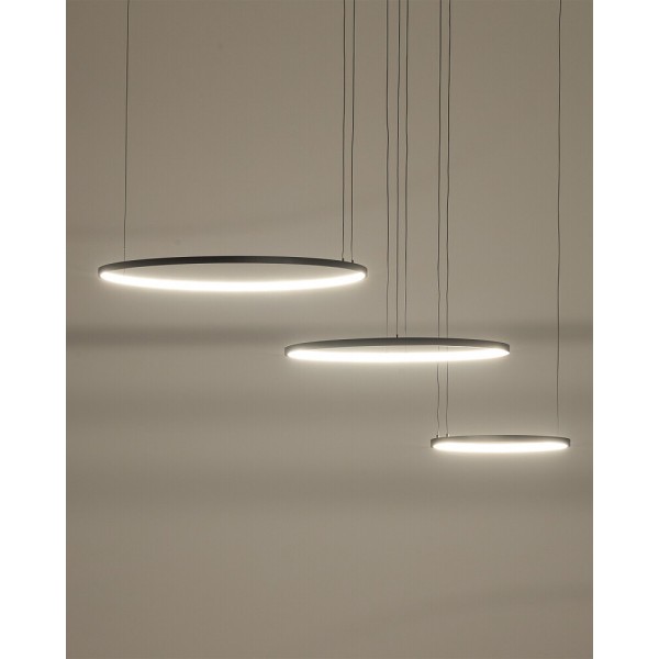 Люстра Nowodvorski Circolo Power 11648 LED 3x85W 3000K 3750Lm IP20 чорна - фото №1