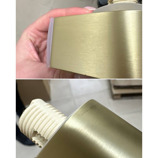 Бра для ванної, світильник Nowodvorski 310727 Natalie G9 2x10W IP44 латунний - фото №1