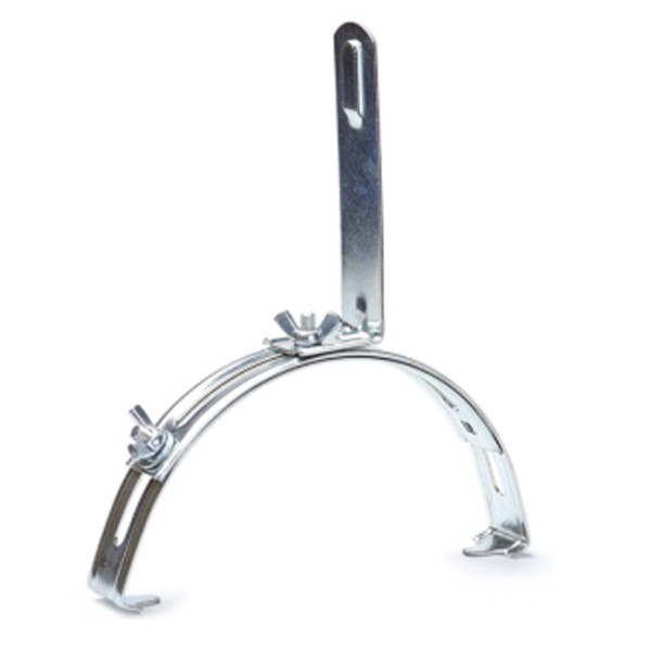 Коньковий напівкруглий тримач прута блискавкозахисту DKC ND2205 із сталі гарячого цинкування