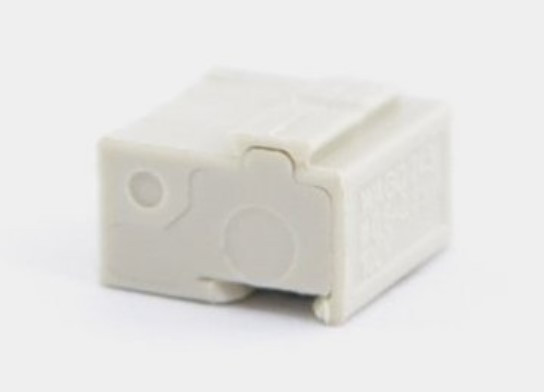 Микро-клемма для распределительных коробок WAGO на 4 проводника 243-304 светло-серая - фото №8