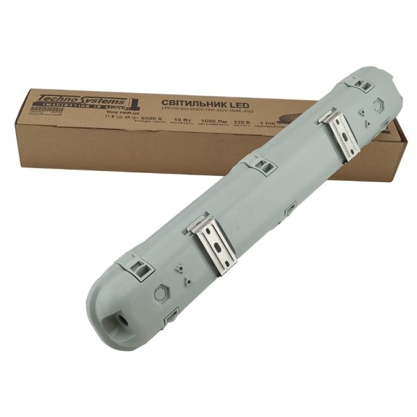 Світильник TNSy LED LPP-OS-600-6500K-18W-220V-1600L-IP65 ЛПП 2х600 (TNSy5000213) - фото №1