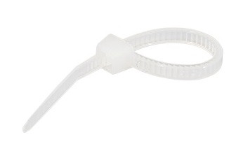 Кабельний хомут ECOHOME ECO 150х4мм білий 100шт (ECO015003023)