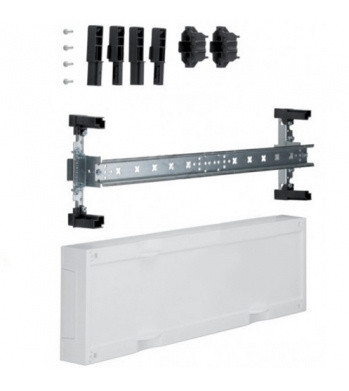 Блок Univers, 1 шина TS35 для клемних колодок, 150x500, Hager