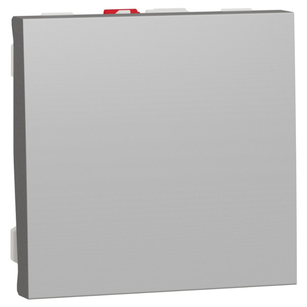 Одноклавішний вимикач Schneider Electric NU320130 (схема 1) 10А 2М (алюміній)