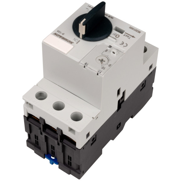 Автомат захисту двигуна Schrack BE201000 6-10 А 3P - фото №4