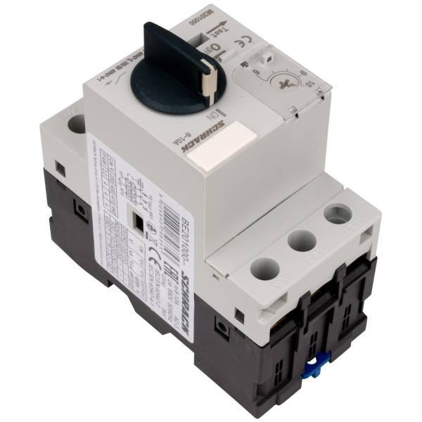 Автомат захисту двигуна Schrack BE201000 6-10 А 3P - фото №5