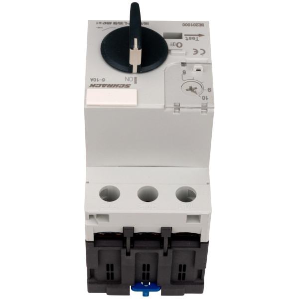 Автомат захисту двигуна Schrack BE201000 6-10 А 3P - фото №8