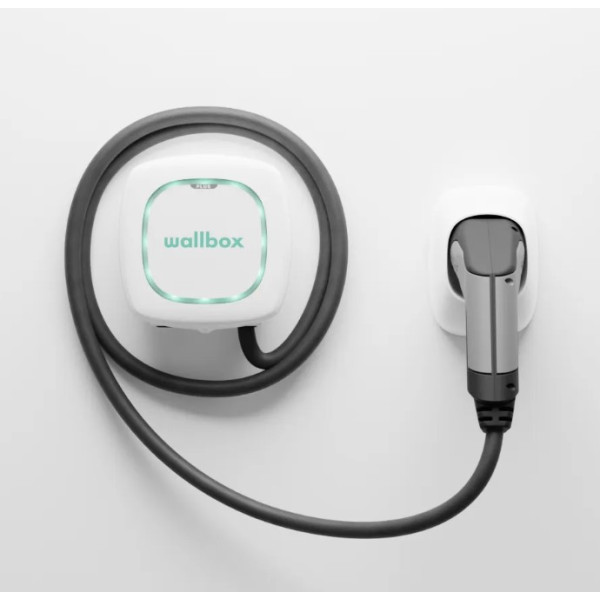 Зарядна станція Wallbox Pulsar Plus 22кВт Type 2 кабель 5м біла (PLP1-0-2-4-9-001) - фото №6