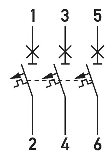 Автоматичний вимикач Doepke DLS6i C40-3 - фото №6