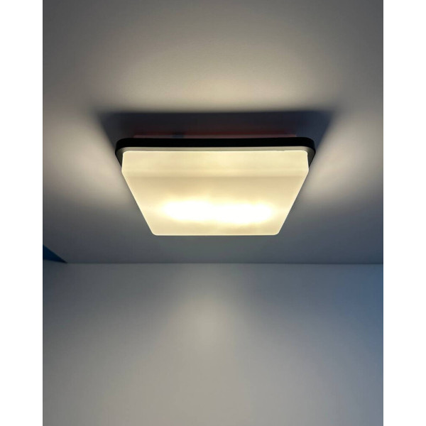 Потолочный светильник Nowodvorski 10038 Tahoe II E27 2x15W IP44 черный - фото №2