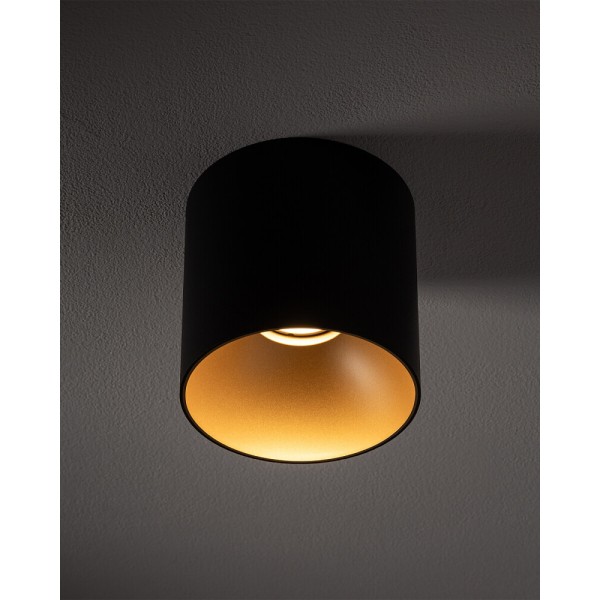 Точечный светильник Nowodvorski 8224 Point Tone GU10 1x10W IP20 черный - фото №1