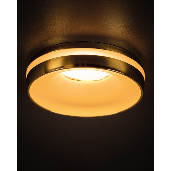 Точковий світильник Kanlux 35295 Eliceo GU10/GU5.3 1x10W IP20 золотий - фото №1