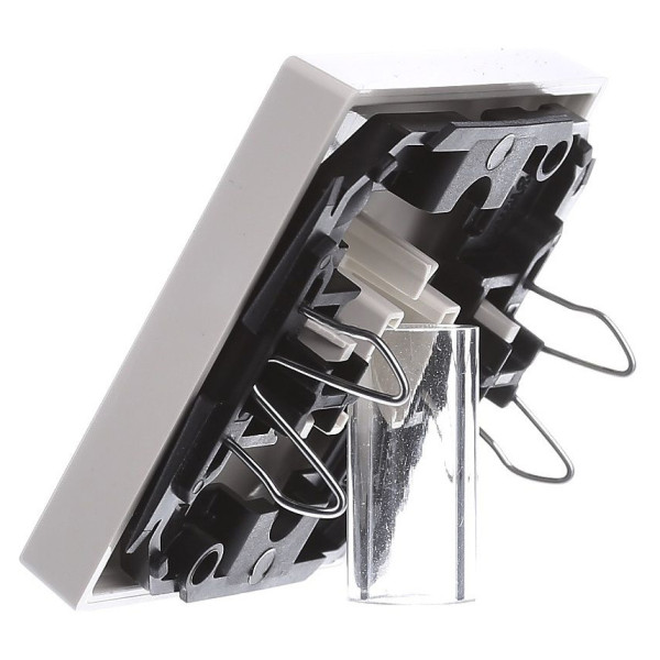 Клавіша вимикача SYSTEM M бежева Merten, MTN432144 - фото №4