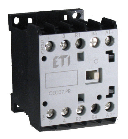 Миниатюрный контактор ETI 004641078 CEC 12.10-230V-50/60Hz (12A; 5.5kW; AC3)