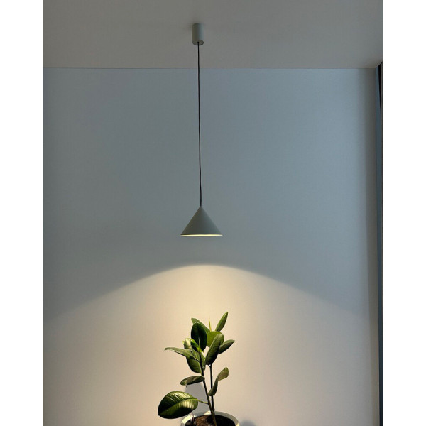 Подвесной светильник, люстра Nowodvorski 10880 Zenith S GU10 1x20W IP20 светло-серый - фото №2