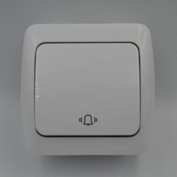 Выключатель ALSU белый кнопка ( 504-010200-207 ) - фото №1