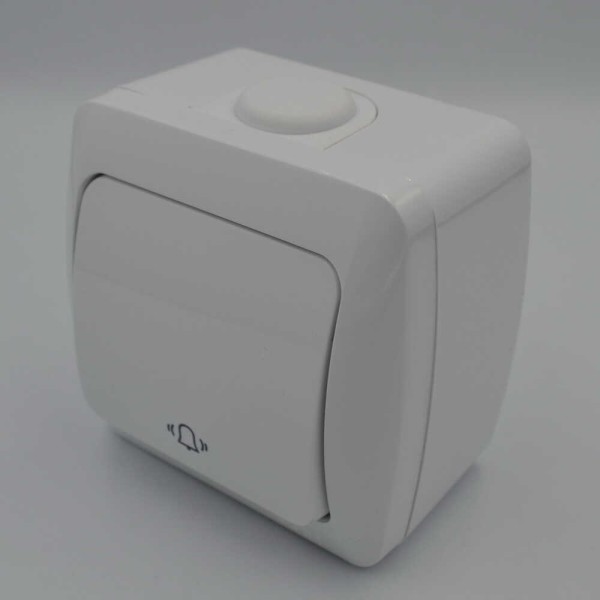 Выключатель ALSU белый кнопка ( 504-010200-207 ) - фото №3