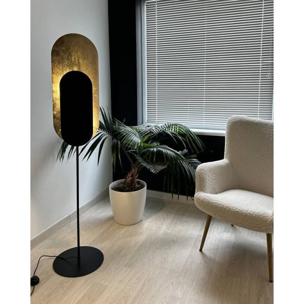 Торшер Nowodvorski 7646 Wheel Lux GX53 2x12W IP20 чорний - фото №1