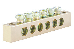 Нулевая шина E.Next e.bsa.stand.20.6.base 6 отверстий 20А (s0560011)