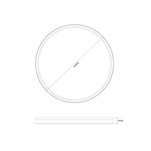 Світильник стельовий Zuma Line 5905316643956 Bove LED 1x50W 3000K/4000K/5500K IP20 золотий - фото №1