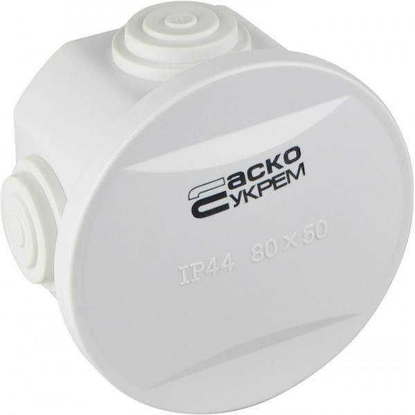 Распределительная коробка Аско-Укрем (TY-RA) 80x50мм (A0150170016) - фото №1