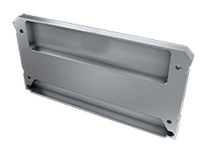 Заглушка Lumines для типу LARGO без отвору срібло