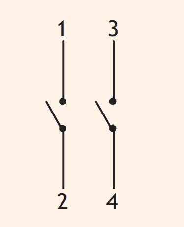Кулачковый переключатель ETI 004773062 CS 25 91 U LK 2p «0-1» 25A - фото №3