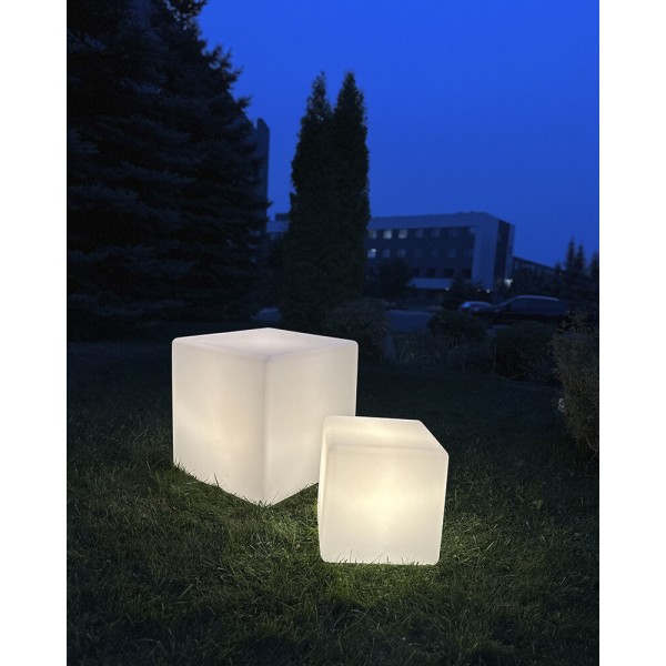 Вуличний світильник Nowodvorski 8966 Cumulus Cube M E27 1x25W IP44 білий - фото №4