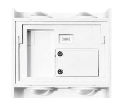 Накладной светильник Maxus MWL 4Вт 3000/4100/6500К IP65 WH Square (1-MWL-4W-WHS) - фото №1