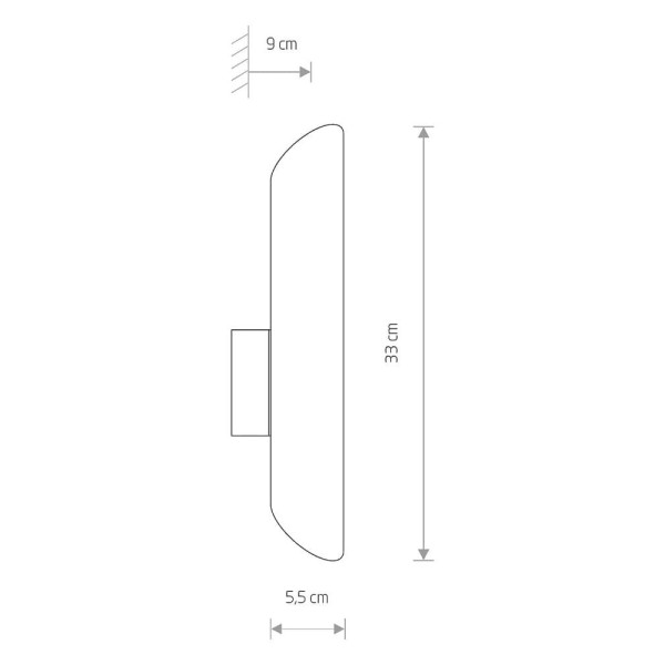 Бра, настенный светильник Nowodvorski 7993 Eye wall GU10 2x10W IP20 Wh - фото №1