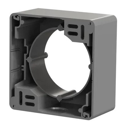 Установча коробка зовнішнього монтажу Schneider Electric Sedna Design алюміній SDD113901 - фото №2