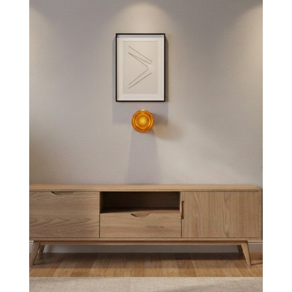 Бра, настенный светильник Kloodi WA-UNO 130 3W 3K AM LED IP20 янтарный - фото №3
