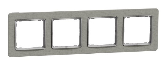 Рамка четырехместная Schneider Electric Sedna Elements бетон SDD390804