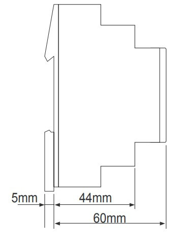 Реле контролю фаз 5A 250B, Schrack Technik - фото №5