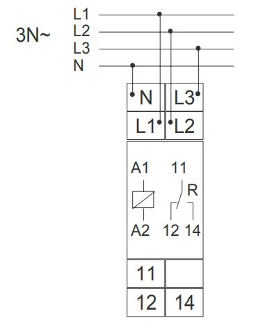 Реле контролю фаз 5A 250B, Schrack Technik - фото №7