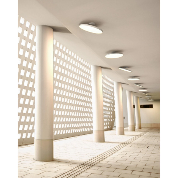 Люстра Nordlux 2320556001 Kaito LED 1x24W 3000K 1840Lm IP20 белая - фото №1