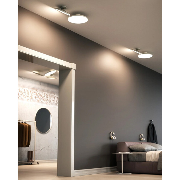 Люстра Nordlux 2320556001 Kaito LED 1x24W 3000K 1840Lm IP20 белая - фото №2